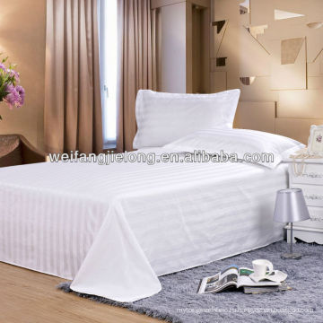 Т/с 3cm сатин в полоску ткань для комплекта постельных принадлежностей гостиницы